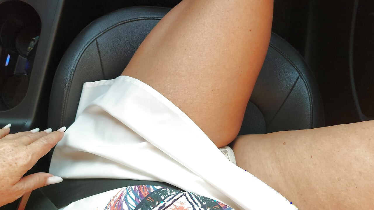 On the road with my stepmother in the morning
