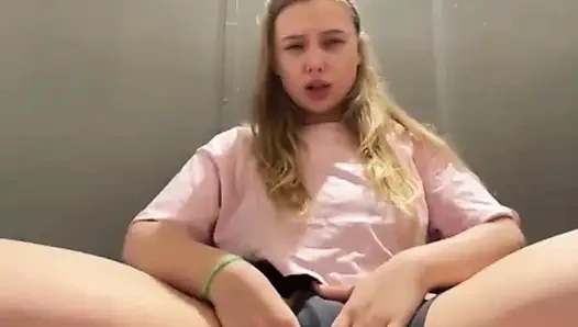 Squirting in the public so hard