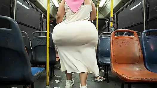 "Religious BBW in Long Dress Gets Ass Teased While Holding Bible"
