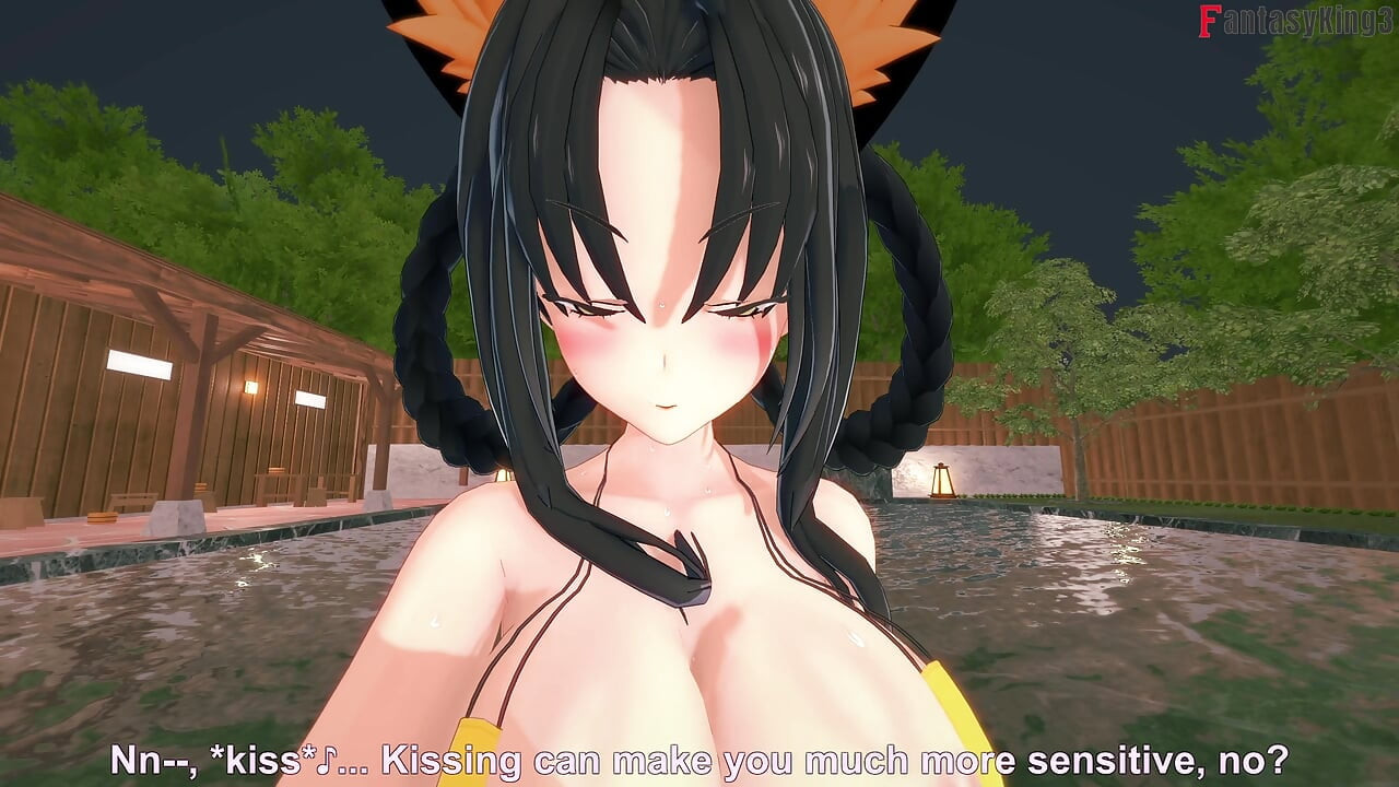 Akeno在观看 Kuroka 被性交时变得饥渴 - DXD NTR 疯狂系列