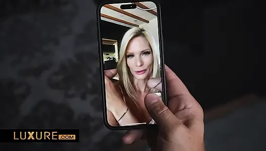 Candie lucious: kocası için cesur bir video
