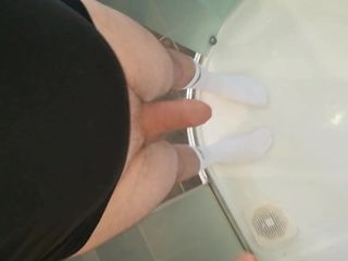 Horny Femboy Pee's & Orgasm Delicious Cocklette