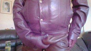 Full cherry leather