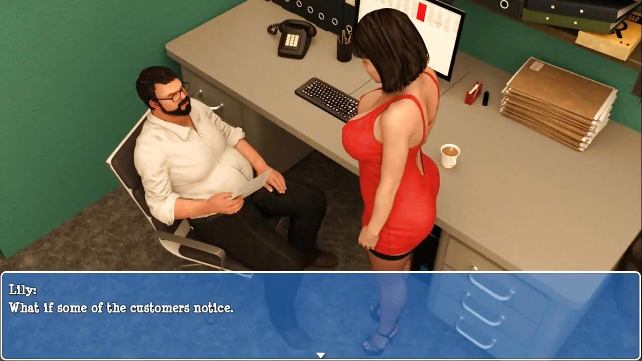 Lily of the Valley : 화난 상사에게 보지를 보여주는 주부 24화