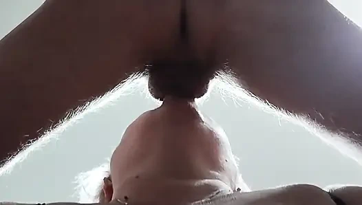Sucking Dick and Getting a Mouthful of My Cum