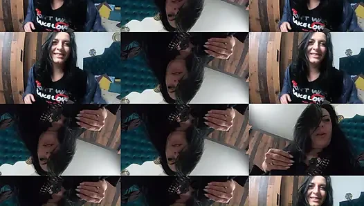 Luxury Fur Coats and Military Downjacket Masturbation with Dirty Talk