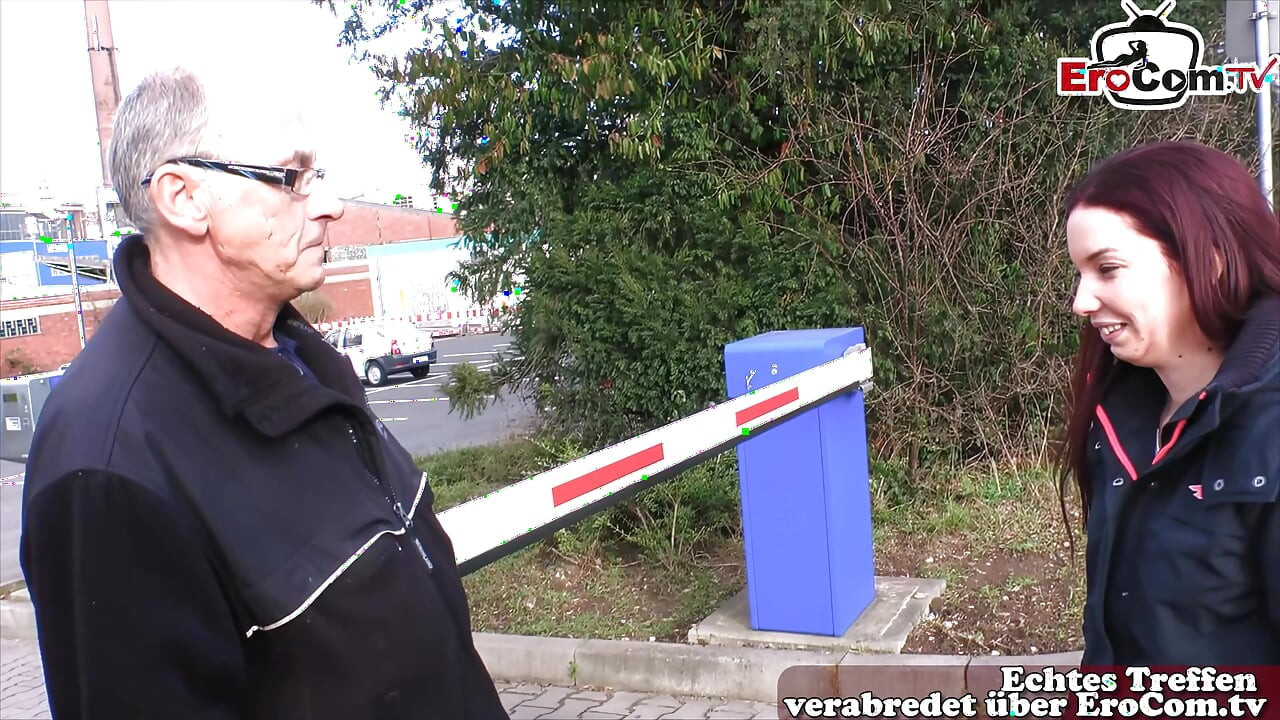 Ugly old man seeks German teen 18 and fucks her