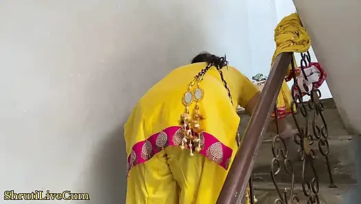 Pantatku dipuasin sama devar ji saat kami lagi karantina, kakak ipar india yang baru nikah, audio bahasa india