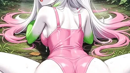 Kleines Elfen Taschen Monster Mädchen (+18) teen masturbiert im wald