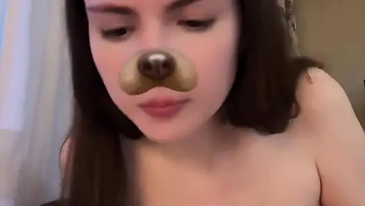 Russian Mukbang: Naked Girl Eating Dumplings While Having Dirty Russian Conversations and Fantasizing