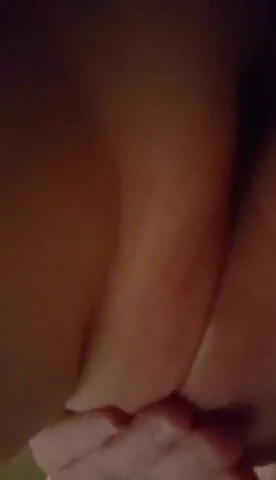 Scottish Girl Plays With Her Pussy