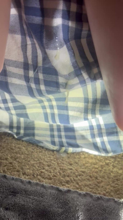 Aftermath Of My Close Up Cumshot