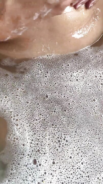 Puis je prends un bain