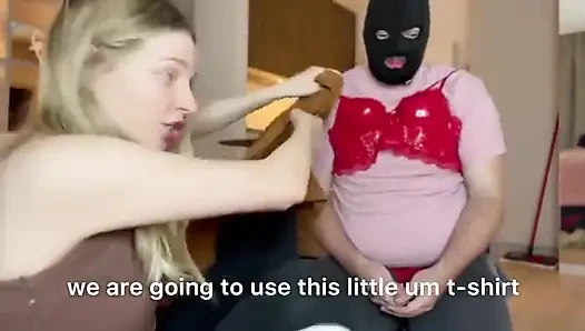 From Male Slave to Pretty Sissy Angelas First Day