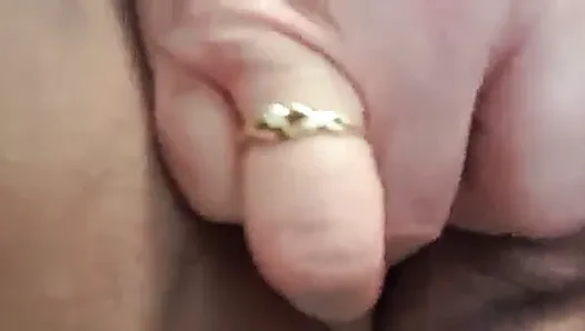 52 years old chubby fingers herself