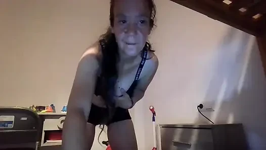 Dancing in My New Bra and Panties Set
