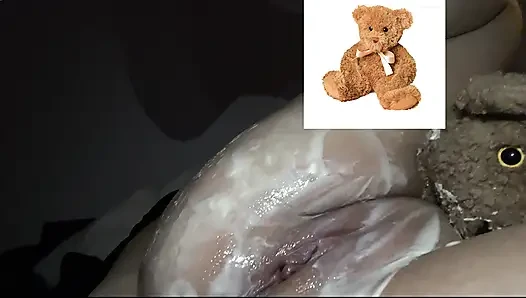 4k-ASMR YOGURT FOOD FETISH- KINKY STEPSISTER MASTURBATES WITH DILDO- CUMFLATION HENTAI-  -ARABIAN SNOWWHITE
