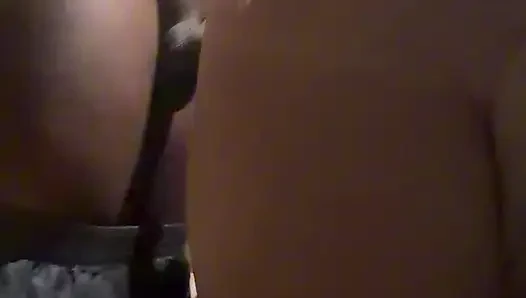 My 18 year old curvy stepsister takes her first big dick