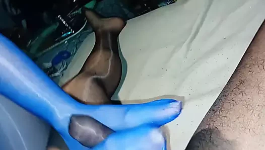 FJ pantyhose mulus biru