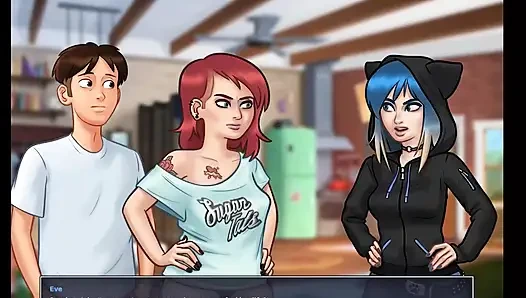 Summertime saga: skipping college to hang out with a girl ep 58,59