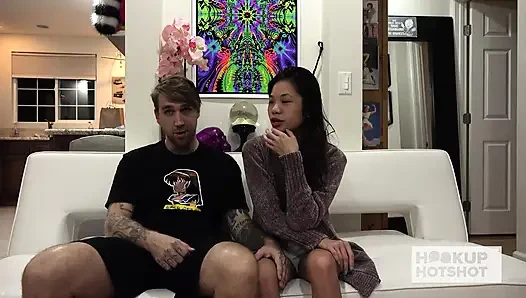BTS - Petite Brunette Vina Sky Loves To Get Fucked By A Random Guy