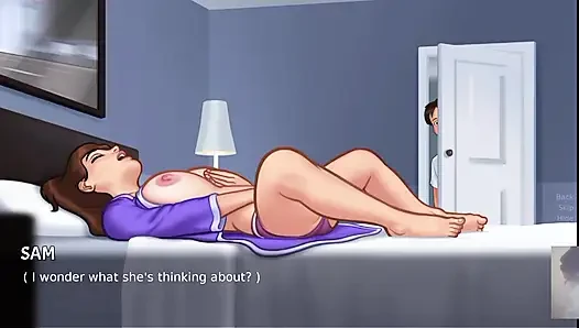 MILF STEP-MOM CAUGHT ME JERKING TO HER PANTIES AND THEN SHE JOINS ME!