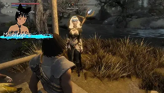 Skyrim B and L mod - Finding Morgaine and helping our her sexual needs