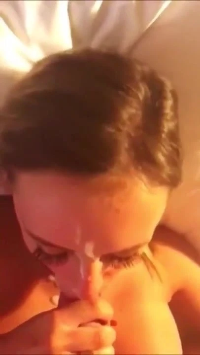 Cum on face