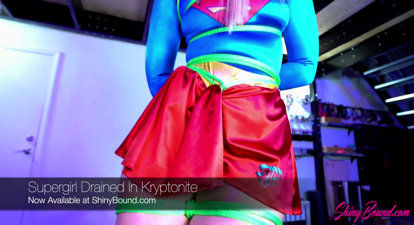 Supergirl Cosplay Bondage