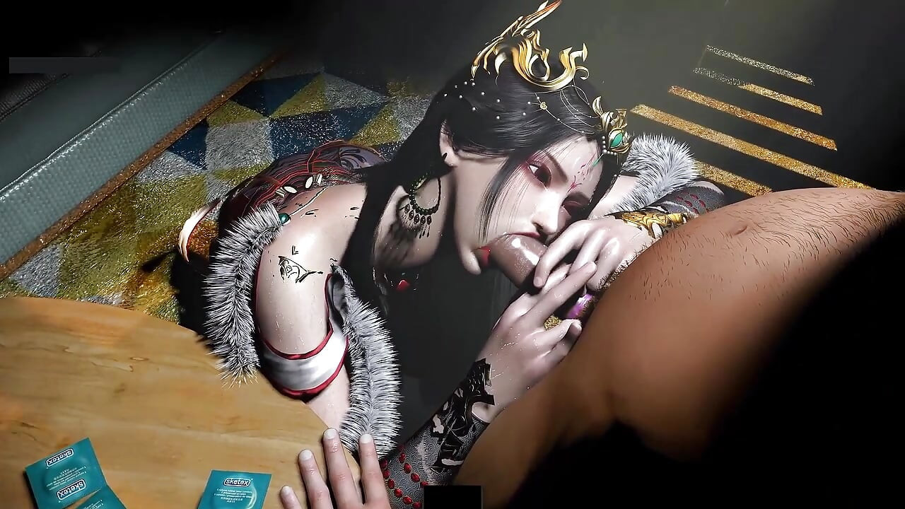 Animoitu vixen herännyt: käyrien jumalatar - 3D-animaatio hentai