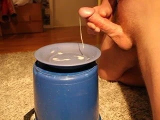 Cumshot on plate