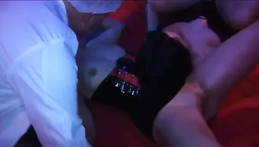 Mature Babe Dripping with Cum From BBC Gangbang