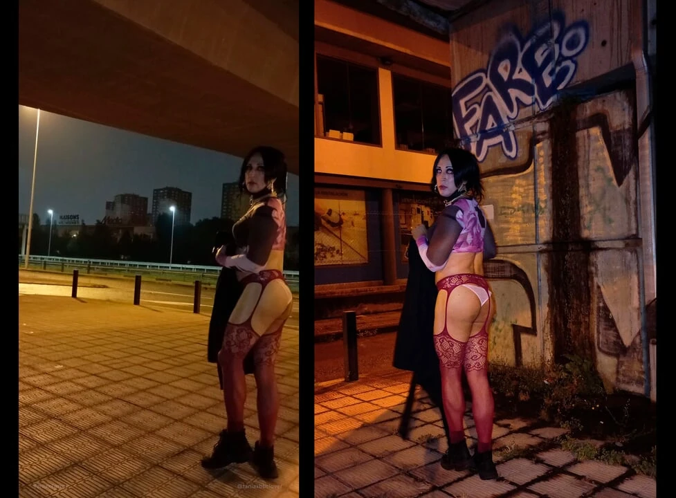 Taniax -paseo cachonda por la ciudad - parte 2
