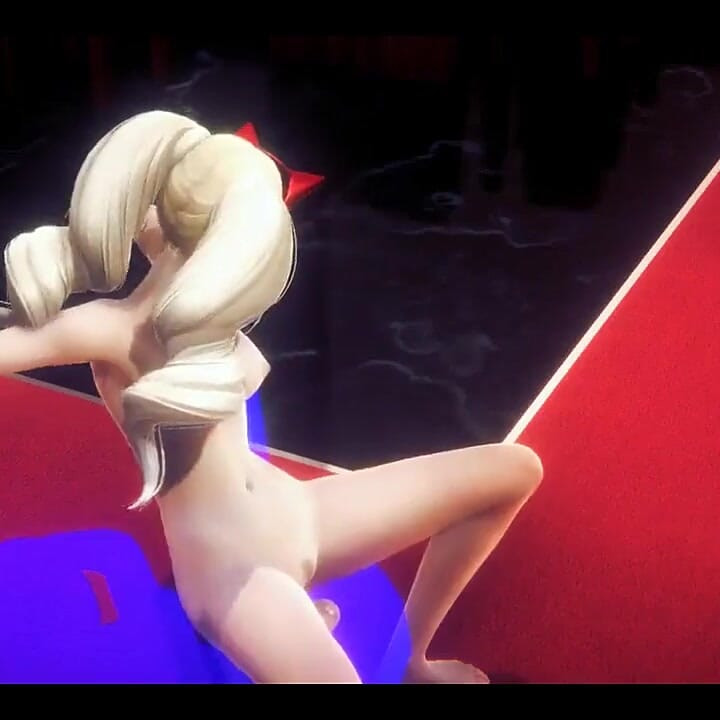 Persona 5 เฮนไต - Ann Takamari โดนเย็ดสองครั้งและใช้เท้า - หนังโป๊หนังการ์ตูนเอเชียญี่ปุ่น