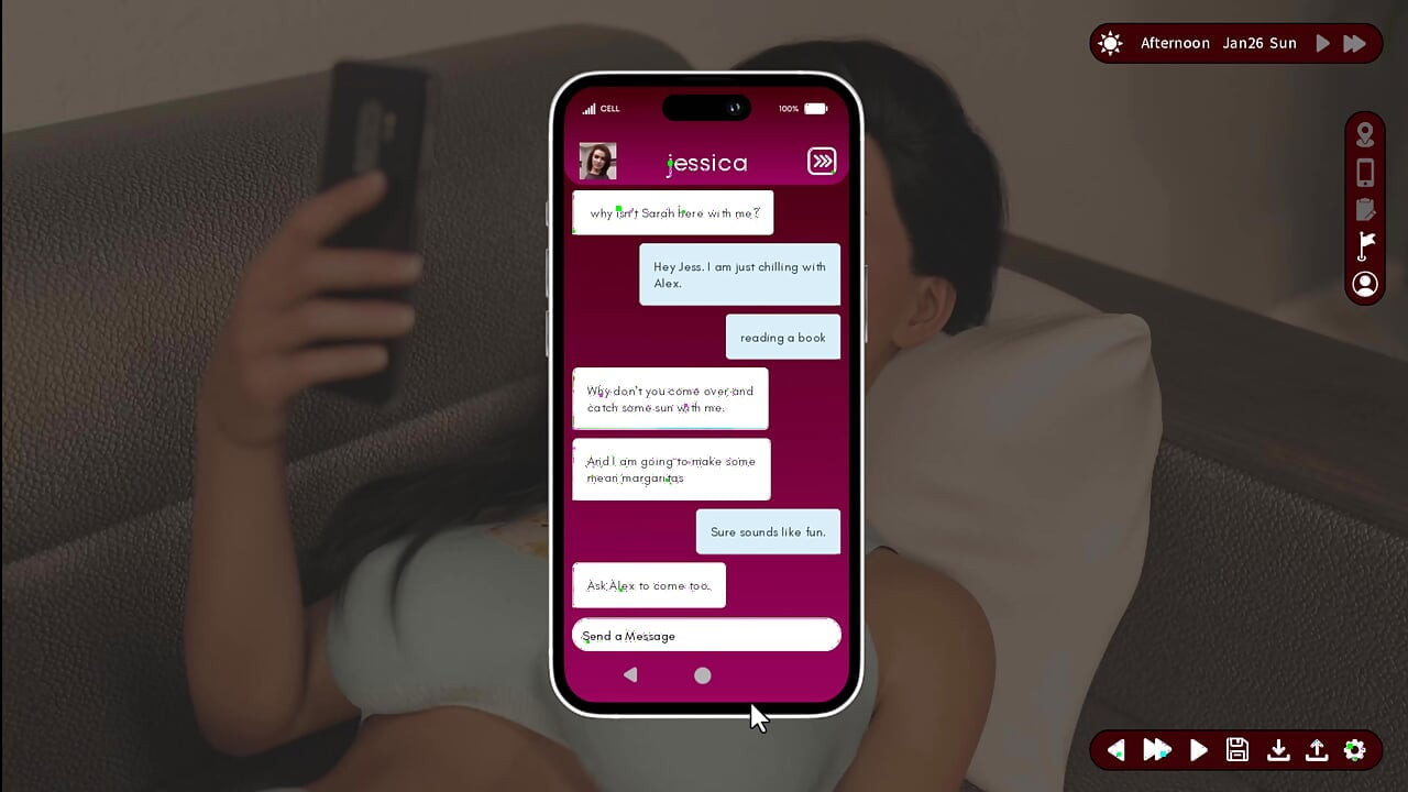 Whispers of Desire - Faithfull Path 13 Jessica Told Sarah About Their Open Marriage