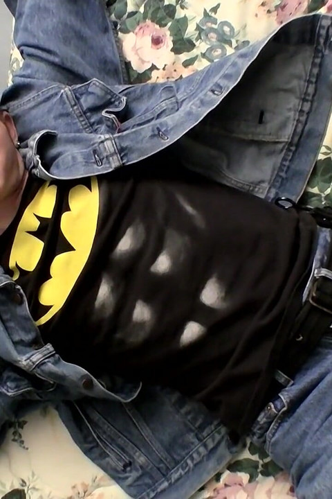 Billy strokes his str8 boy boner
