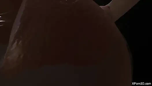 Гигантская дрочит со спермой в лице в видео от первого лица - Giant Futa