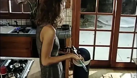 Lesbians pussy licking pussy fingering on the table