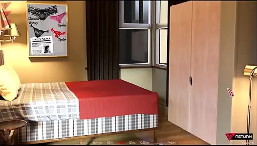 Dikhianati #3 - cewek rambut pirang tari striptis johannes dientot sama johannes ... Sophia nyepong kontol johannes