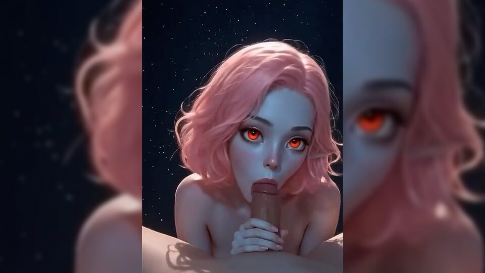 قزم الذكاء الاصطناعي ذو الشعر الوردي يعطي اللسان ، ويقوم ببزاز ، وركوب على طريقة راعية البقر ، وينتهي به الأمر بنائب الرئيس يقطر من فمها