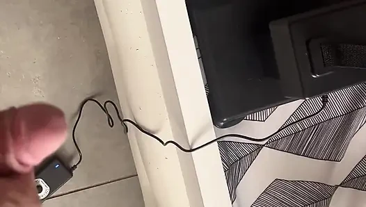 Tenggorokan dan sepong kontol diikat - submisif