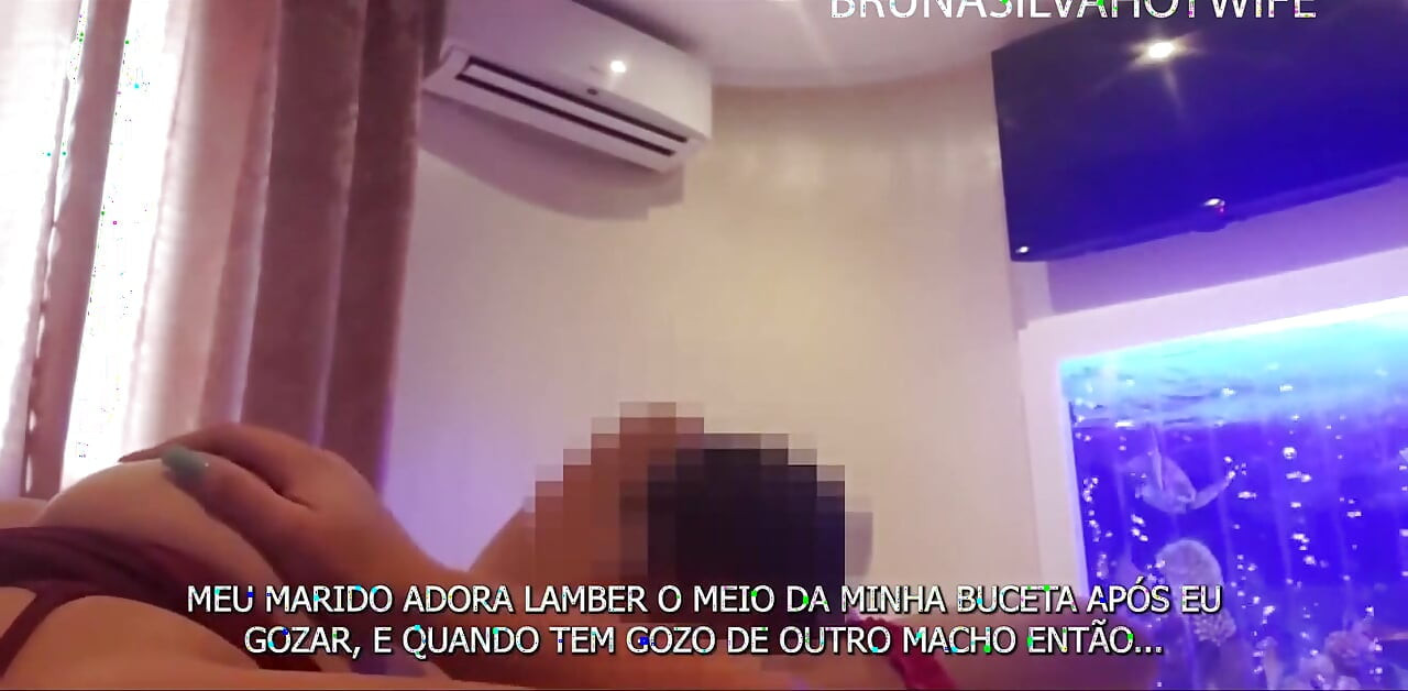 Married Brazilian Woman Being Exposed by Her Husband - Brunasilvahot