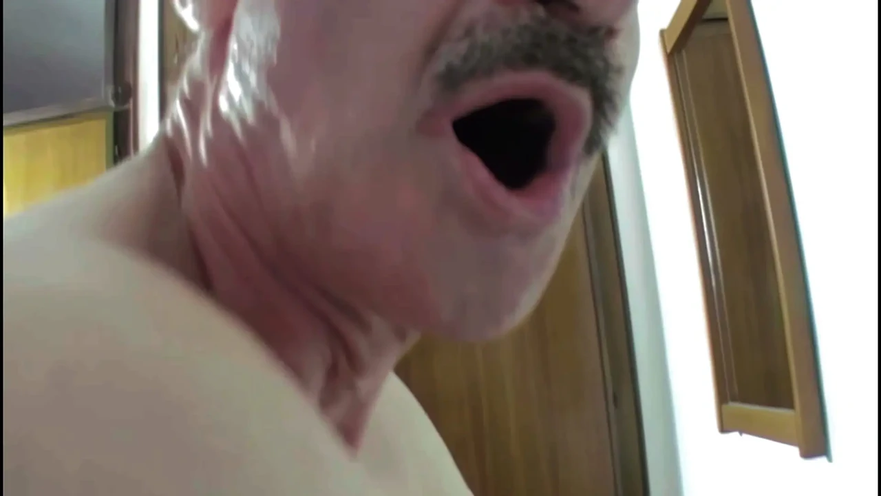 This Young Slut Fucks Her Boyfriend's Grandfather
