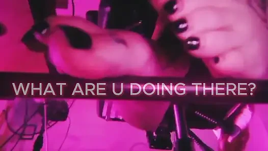 POV Человеческая Мебель: оставайся еще, пока я наслаждаюсь моей музыкой, твоя итальянская богиня