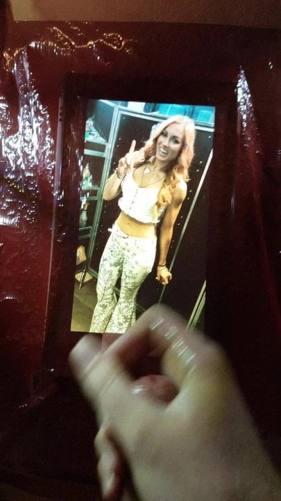 WWE Becky Lynch cumtribute #7