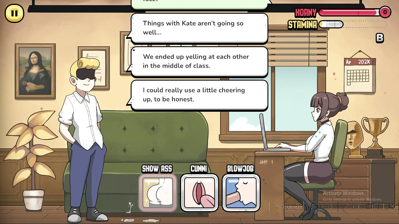 ゲームプレイ 3Dの継母セックス 大学生