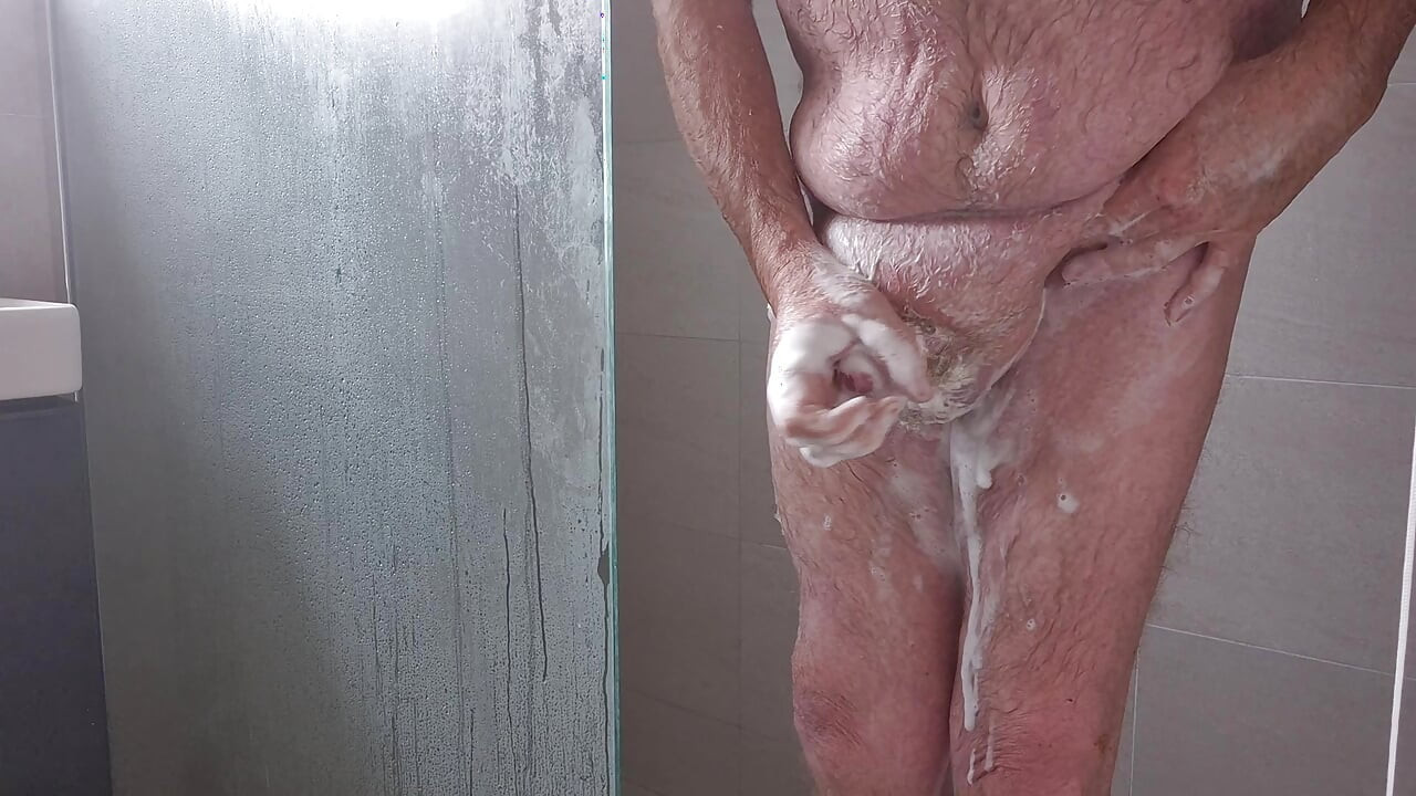 Wash dildo cum