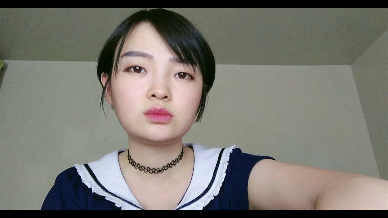 Young Oriental Queen takes slave couple