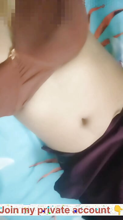 Desi Girl Next Door Casual T-shirt Reveal to Sexy Bra & Denim Shorts