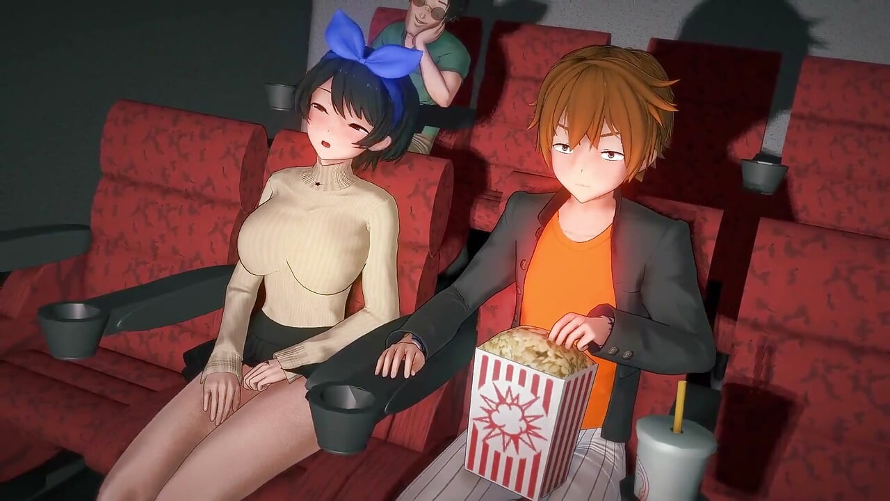 Kanojo, Okarishimasu - Boyfriend Dozes off so Ruka Gets Pounded and Creampied by Another Guy - 3D Hentai Animations